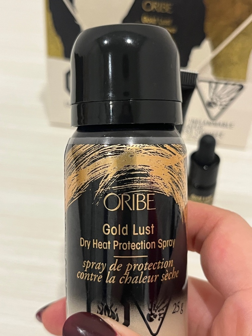 Oribe Gold Lust 3-pc Hair Care Repair Oil Heat Protect Set New in Box GWP - Picture 3 of 6